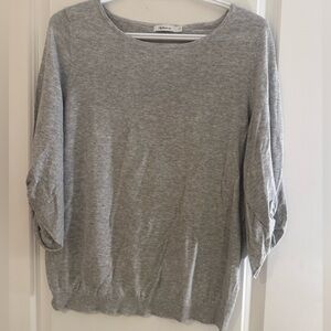 Reitmans Light Gray Knit Top